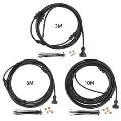 USA Misting Fan Kit Cool Patio Water Mister Spray For Cooling Outdoor 10/20/33FT