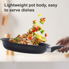 13PCS Kitchen Pots & Pans Set Nonstick Induction Cookware Utensils Pot with Lid