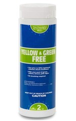 Yellow & Green to Clear Swimming Pool Algaecide Chemical Remover – 2 lb Bottle
