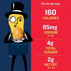 PLANTERS Honey Roasted Peanuts, Dry 16 Ounce (Pack of 1)