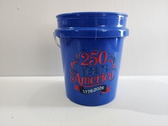 America 250 Mini Bucket Available in Red, White, Blue 9 Different Logos Lowe’s