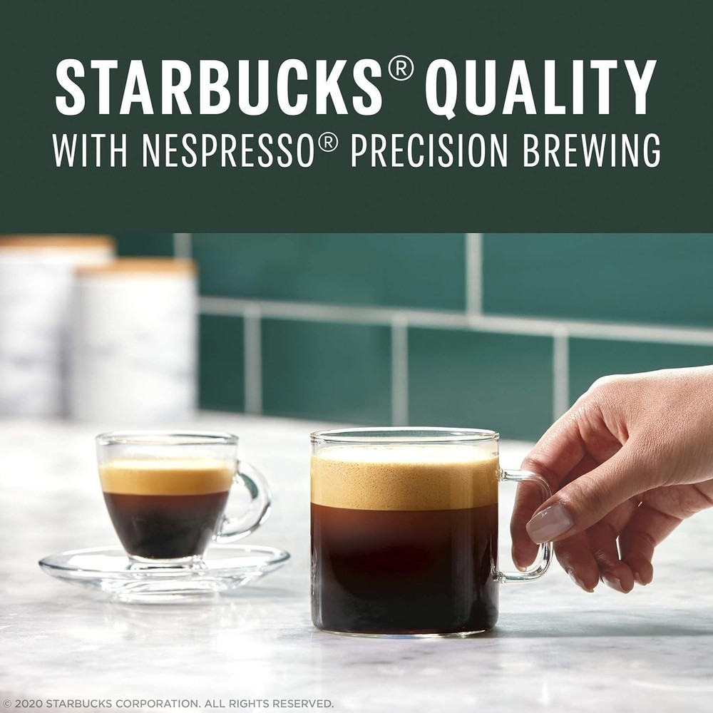 Starbucks by Nespresso Vertuo, Blonde Roast 40 loose , Pods, Brews, 1.35 oz.
