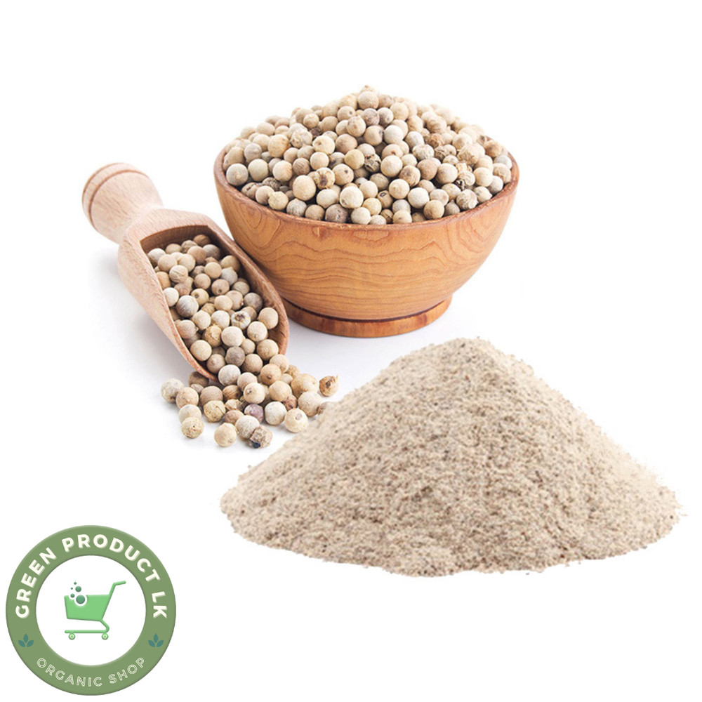 White Pepper ground powder | Ceylon Premium Quality | Organic ALL Natural spices