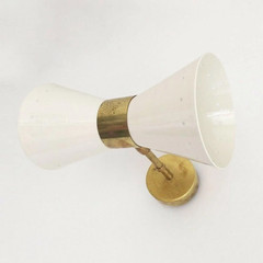 Pair Of Brass Diabolo Wall Sconce For Bedroom Vanity Lamp Fixture Christmas Gift
