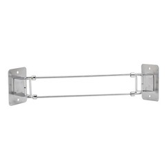 Adjustable Bathroom Corner Storage Bar Stainless Steel Shower 7.68-13.58in MISR