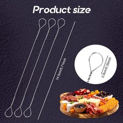 10 Pcs Cheese Slicer Wire Replacement Block Cheese Cutter Wire for Polished Marb