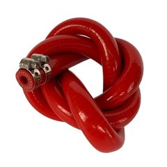 High Temp Reinforced Silicone Heater Tubing Hose 8MM (5/16″) X 3.28FT Red
