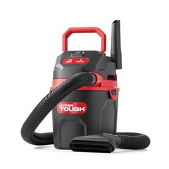 Hyper Tough 1.5 Gallon 2 Peak HP Poly WetDry Vacuum, VH105 3502, New