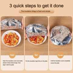 Food Grade Reusable Aluminum Foil Film For Heat Insulation Cover For Oven US