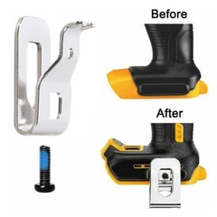 6 PCS For DEWALT 20V Drill Driver N268241 N169778 N086039 Tools Belt Clip Hook