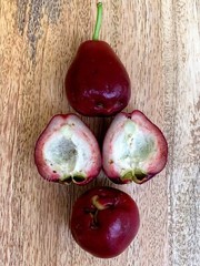 Purple Malay Apple Syzygium malaccense Fruit Tree Starter Potted Plant Very RARE