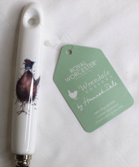 Royal Worcester Serving Spoon, Wrendale Designs, 12.5 in X 2.8 in, WM4037-XT