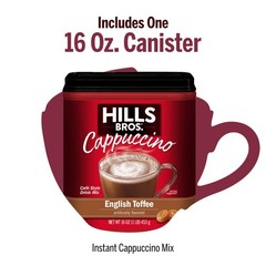 Hills Bros. Cappuccino Mix – Rich, Frothy 16 Ounce (Pack of 1)