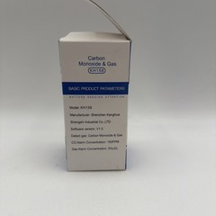 Carbon Monoxide & Gas Detector Home and Business Safety Devise, Model: KH158