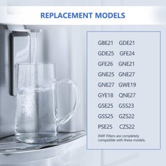 New 3 Pack GE XWF Replacement XWF Appliances Refrigerator Water Filter(NOT XWFE)