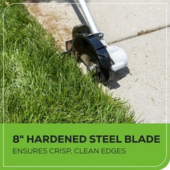 Greenworks 40V 8 Inch Cordless Edger (Brushless Motor) ED40L00–Tool Only
