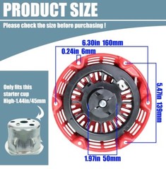 Pull Start for GX120 GX160 GX200 Recoil Starter 28400-Z4M-306ZB 5.5HP 6.5HP