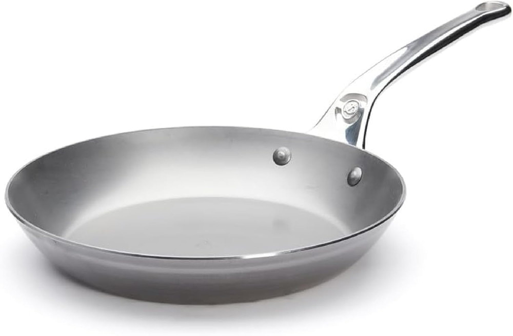 MINERAL B Pro Carbon Steel Fry Pan – 11″ – Perfect for Searing & Sauteing
