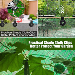 Shade Cloth Heavy Duty Lock Grip, Shade Cloth Clips Windproof Awning Clamp Grip