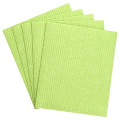 Reusable Sponge Cloths, 5 Clothes, 8″ x 6.75″ (20 cm x 17 cm) Each