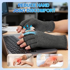 2 Pairs Arthritis Compression Gloves- for Hand Arthritis, Carpal Tunnel Pain,