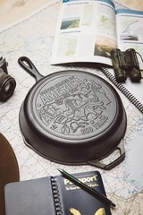 10.25 Inch Cast Iron Skillet Pre Seasoned Frying Pan 250th Anniv Made in USA