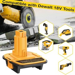 DM18D Converter Compatible with Dewalt 20V Battery & Milwaukee 18V Battery