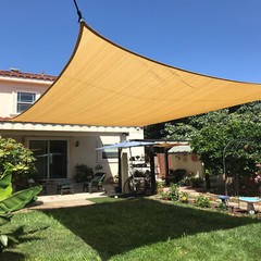 Sun Shade Sails Canopy Rectangle Awning Shelter Cover UV Blcok Yard Deck Outdoor