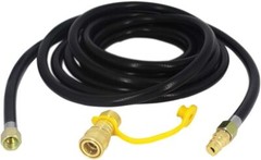 20FT Both 3/8″ Female Flare Propane Hose,3/8 Inch LP Gas Disconnect Fittings Kit