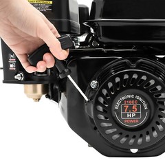 212cc4-Stroke 7.5 HP Electric Start Horizontal Engine Go Kart Gas Engine Motor