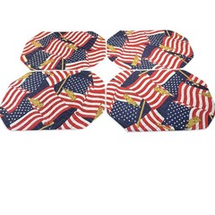 Set of 4 Patriotic Placemats – 1776 – 2026 America 250 Years Decor