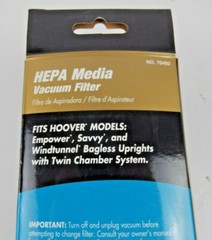 Fresh Solutions Vacuum Filter Allergen Filtration HEPA Hoover Twin Chambers