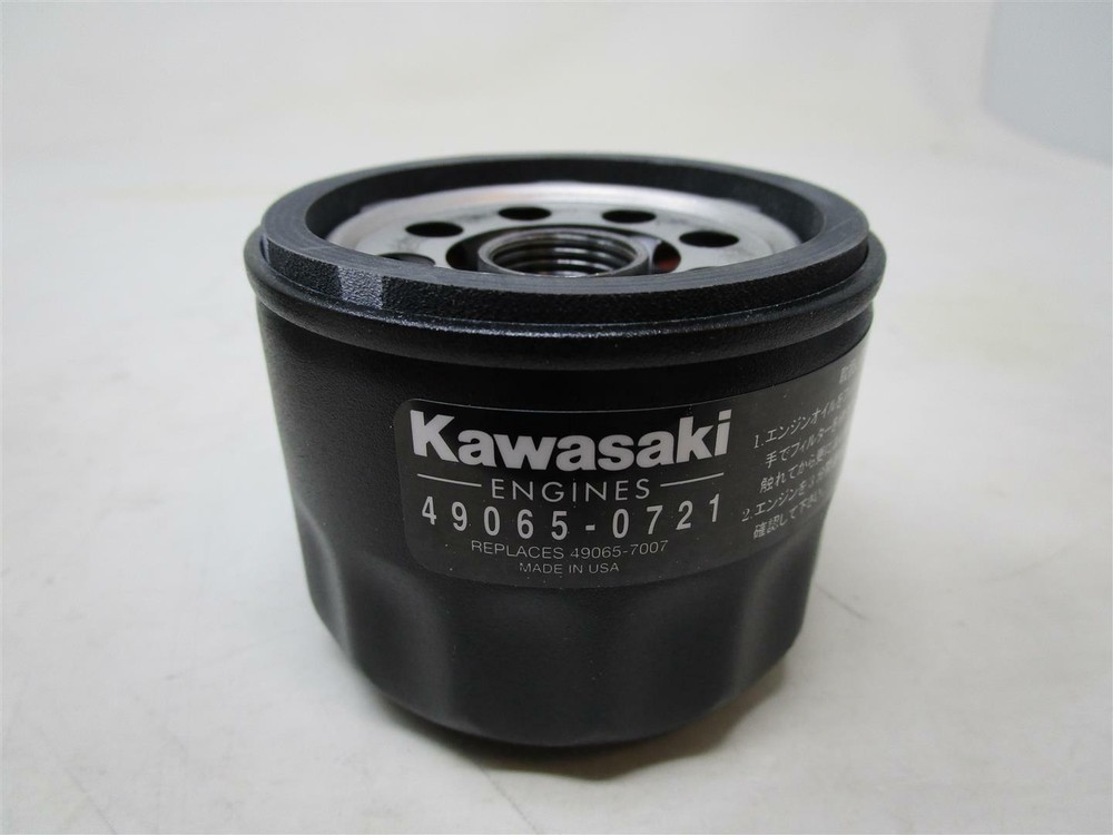 Genuine Kawasaki 49065-0721 Oil Filter Toro 107-7817 Fits JD AM119567 13026