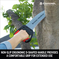 Razortooth 18 In. High Carbon Steel Blade with Ergonomic D-Handle Grip Heavy Dut
