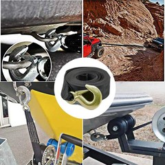Boat Winch Strap, Heavy Duty Tow Straps with Hook and Loop End for Boat, Trai…