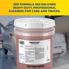Zep Formula 965 Premium Car and Truck Wash – 5 Gallon Pail – 51733 – Prevents