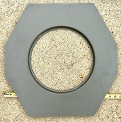 Roof Vent Wind Turbine 12in Brown Aluminum Whirlybird Attic Exhaust Fan NOS IOB