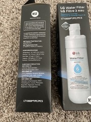 2 PACK Refresh Refrigerator Ice Water Filter For LG LT1000P ADQ747935 Brand New.
