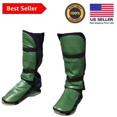Adjustable Shin & Ankle Wrap Brush Guards – Essential Lawn Care Protection