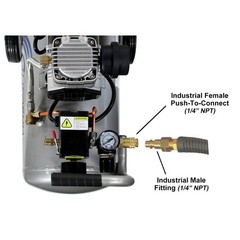 California Air Tools 4710W 1 HP 4.7 gal Quiet Air Compressor New