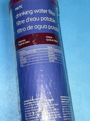 FXUTC Drinking Water Filter Cartridge Replacement Chlorine Taste Odor