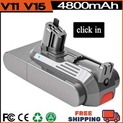 For Dyson Click in Battery Outsize SV29 V15 V11 – SV15 SV16 SV22 SV28 4800mAh