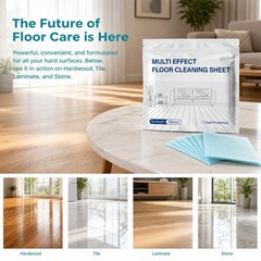 100Pcs Multi-Effect Floor Clean Floor Cleaning Tablets For Home Kitchen