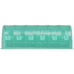 VEVOR Walk-in Greenhouse 20’x10’x7′ Hot Planter House Gardening Galvanized Frame