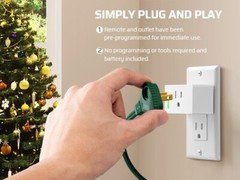 DEWENWILS Remote Control Outlet, Indoor Wireless Remote Outlet Switch 5 Outlets