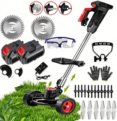 20000mAh Electric Cordless Grass String Trimmer Lawn Edger Weed Wacker Cutter