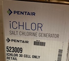 Pentair Ichlor 30 Salt Chlorine Generator (Cell Only). New in box