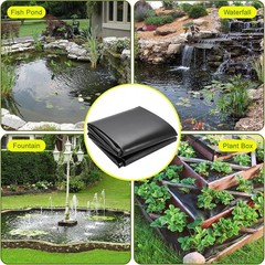 26*33FT 8mil Pond Liner Durable UV Resistant Easy Cut Gardens Landscaping US