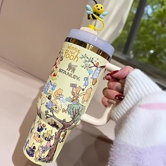 Collab Edition 40Oz/1.18L Summer Cold Drink Insulated Tumbler with Straw
