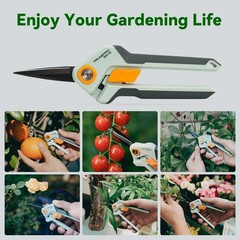 PrunePro Pruning Shears Gardening Scissors Set Professional Hand Pruner Sharp…